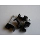 Black 10x5mm WF65 Mini Shotgun Coax / Mains Cable Clip